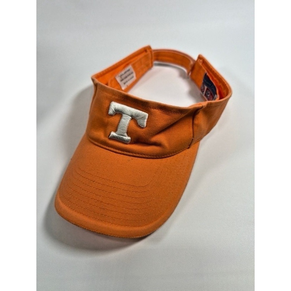 Tennessee Volunteers Visor Hat Captains Collection Headmaster Orange White T NCA